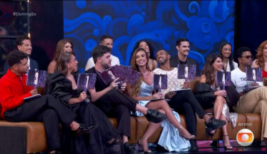 Fernanda Paes Leme “expõe” Álvaro e o faz mudar de voto no Domingão