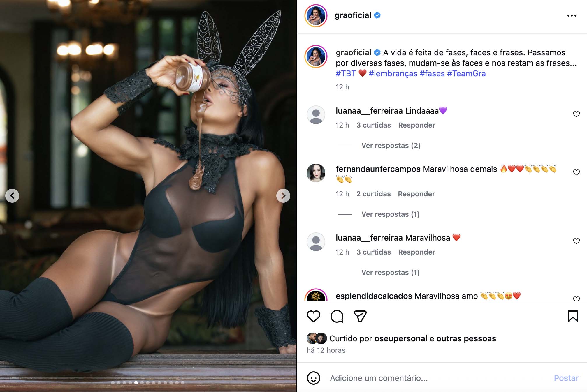 Gracyanne Barbosa - Foto: Reprodução / Instagram