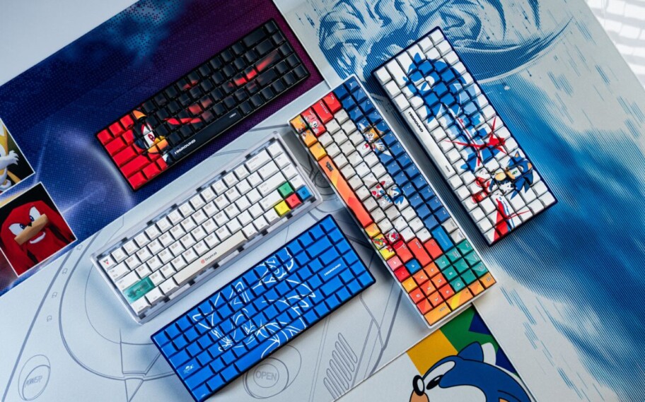 Diversos modelos de teclados temáticos da Higround