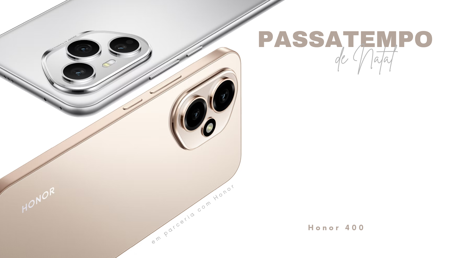 ganhe um smartphone HONOR 400