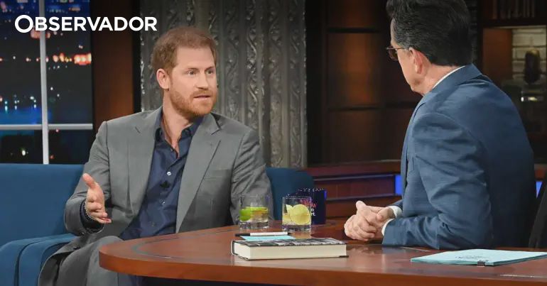 "Elegeram um rei". Harry faz piadas sobre Trump no Late Show – Observador