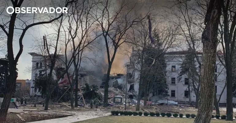 Ucrânia. Teatro de Mariupol reaberto pela Rússia – Observador