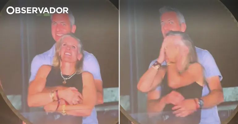 "Tomei uma má decisão", diz mulher apanhada em kiss cam – Observador