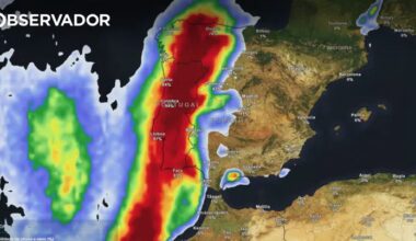 Chega a tempestade Emilia, com mais chuva forte e neve – Observador
