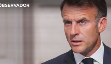 "Há a possibilidade de EUA traírem a Ucrânia", alerta Macron – Observador