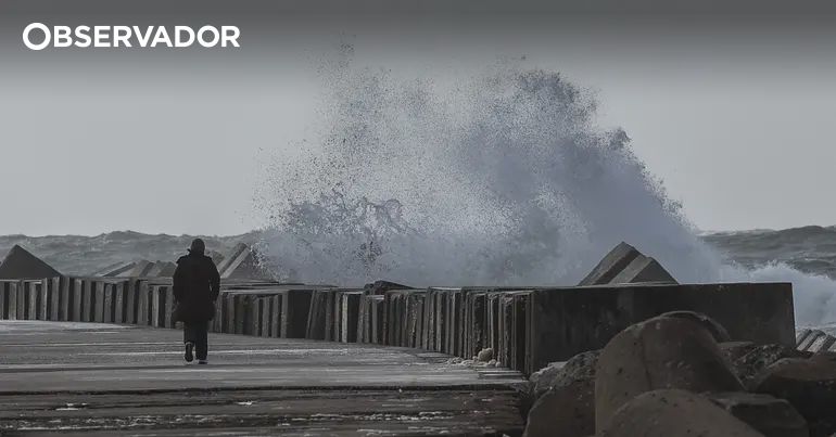 Mau tempo. Aviso laranja em seis distritos até sábado – Observador