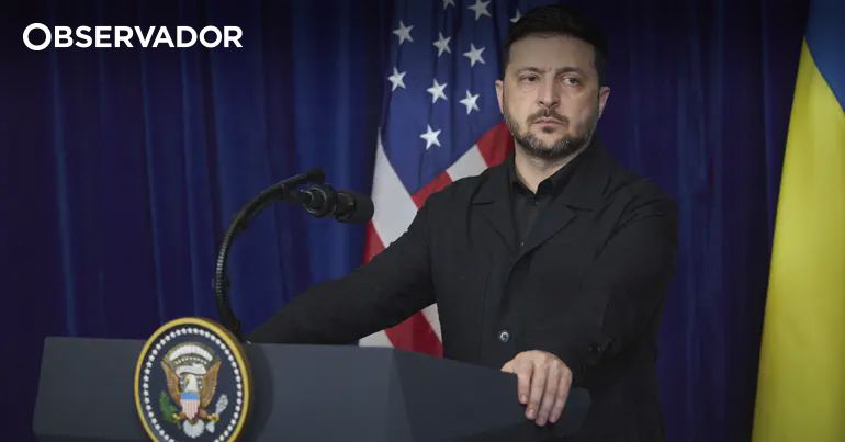 Zelensky negoceia tropas e questões territoriais com os EUA – Observador