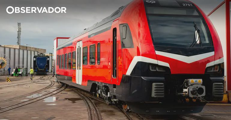 CP recebe 1º. comboio novo em 23 anos. Renovação chega a 200 – Observador