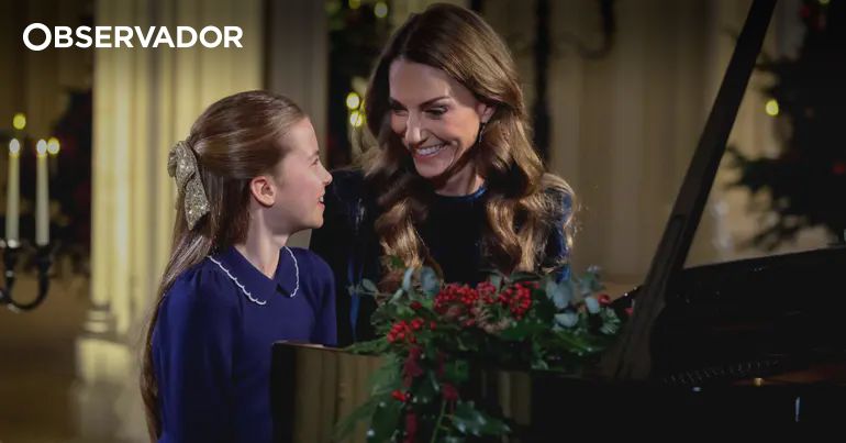 Concerto de Natal da realeza tem dueto de Kate com a filha – Observador