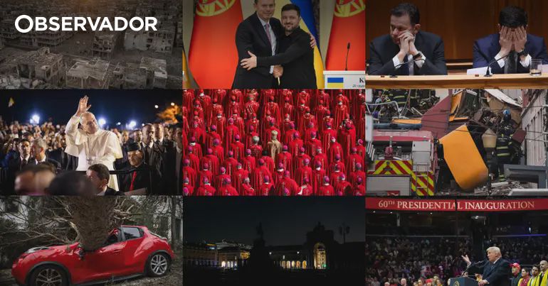 Fotogaleria. O ano de 2025 em 180 imagens – Observador