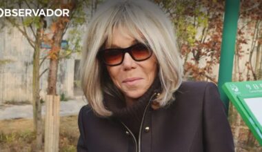 "Cabras nojentas". Brigitte Macron insulta feministas – Observador