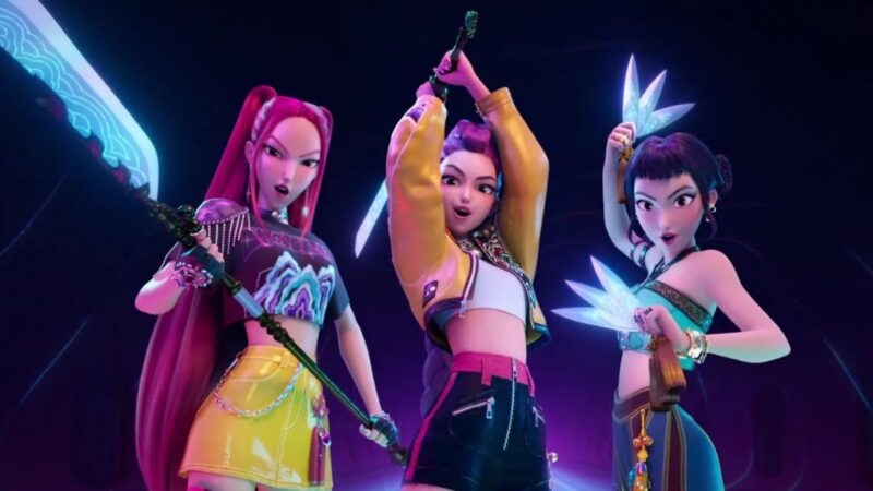 HUNTR/X em Guerreiras do K-Pop