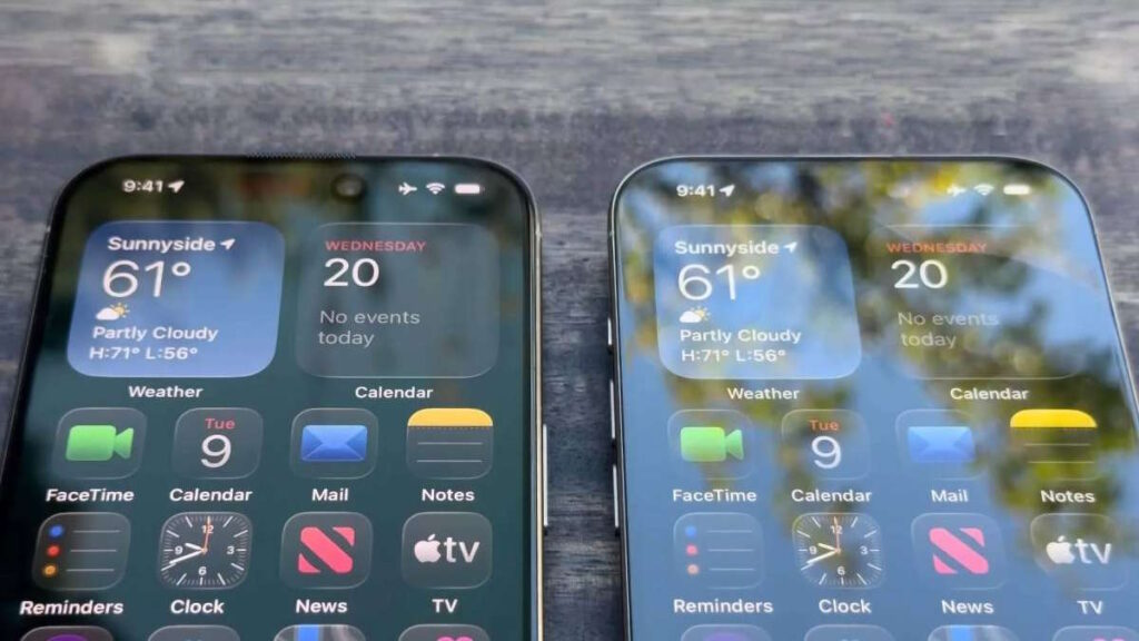 iPhone película protetora ecrã