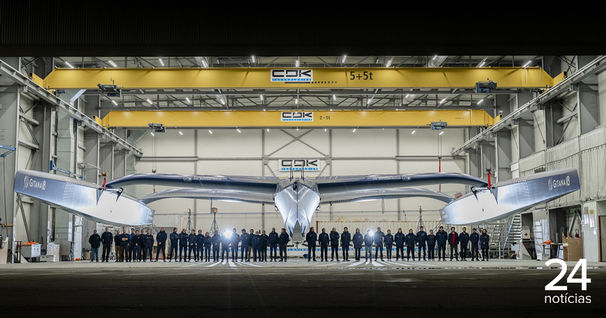 Gitana 18, uma “criatura polimórfica” desenhada para voar 100% do tempo possível, mesmo em mar aberto - Desporto