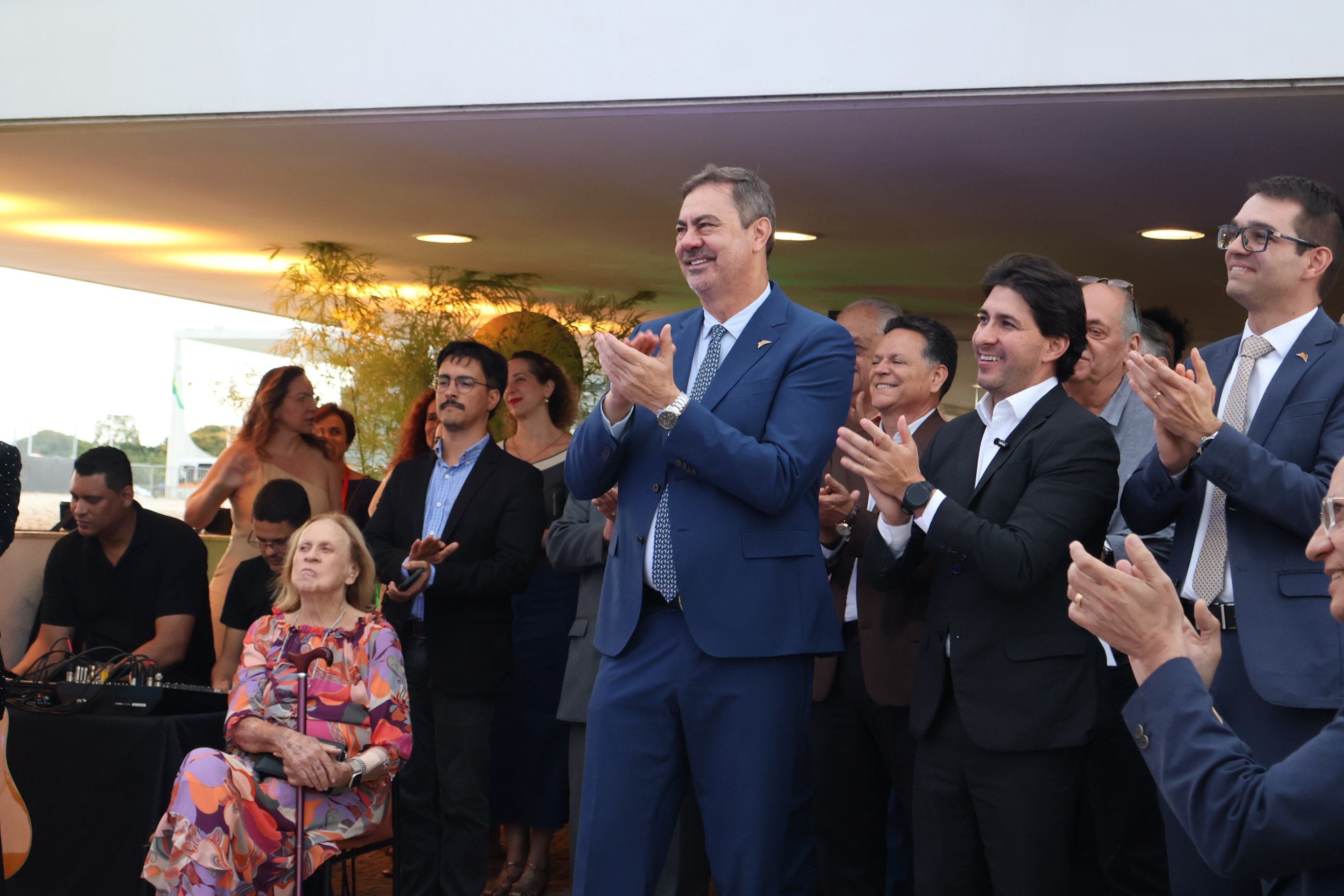  15/12/2025 Bruna Gaston CB/DA Press. Café-escola Senac Casa de Chá. 118 anos Oscar Niemeyer, celebração com inauguração de estátua.       