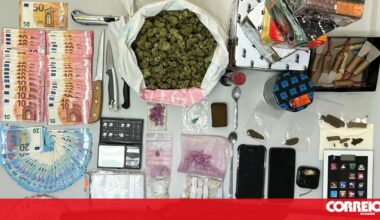 Traficante detido em operação da PSP que permitiu apreender droga, dinheiro e arma de fogo na Póvoa de Varzim - Portugal