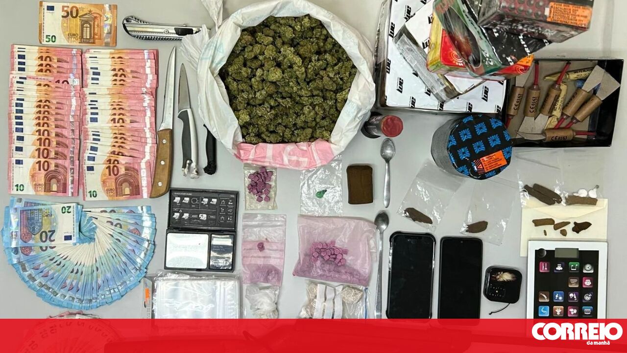 Traficante detido em operação da PSP que permitiu apreender droga, dinheiro e arma de fogo na Póvoa de Varzim - Portugal