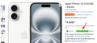 Oferta do iPhone 16