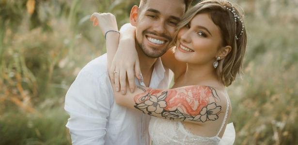 Isabel Veloso e o marido Lucas Borbas