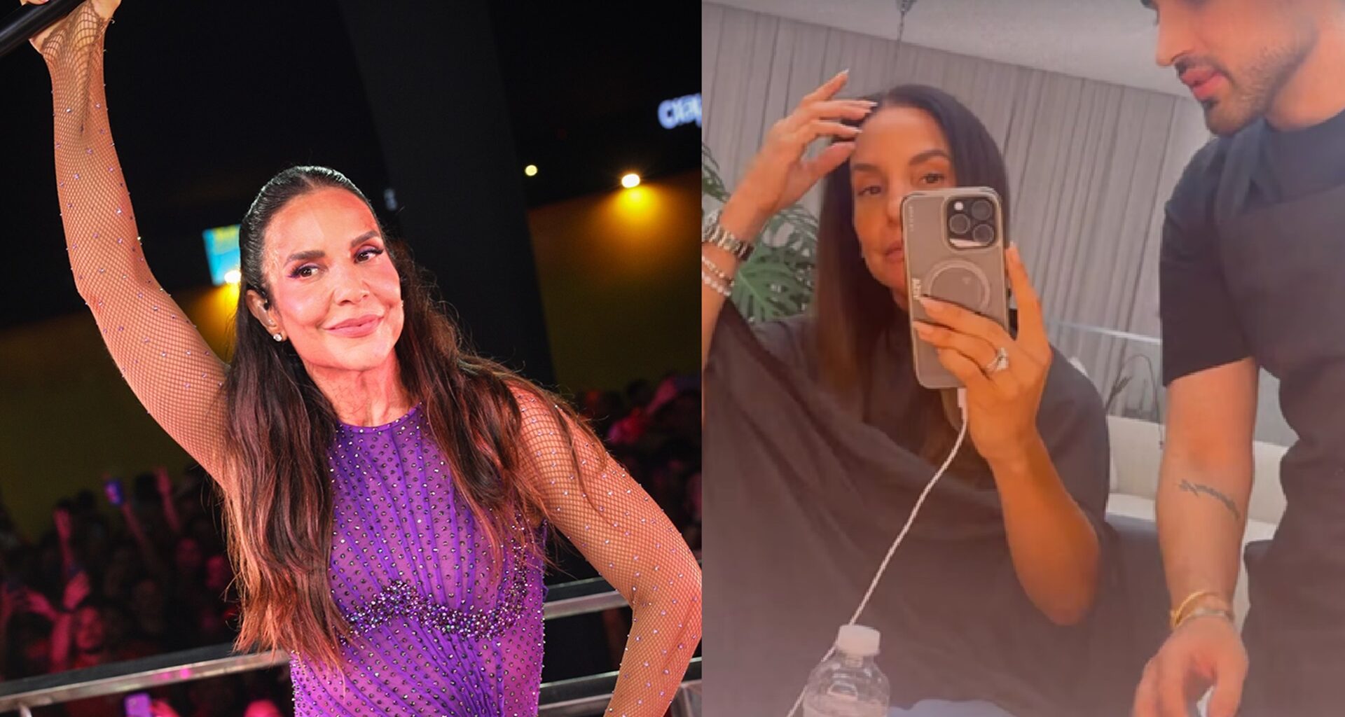 Ivete Sangalo - Fotos: Victor Chapetta/BrazilNews e Instagram @ivetesangalo