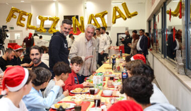 Benfica José Mourinho Jantar Natal Campus