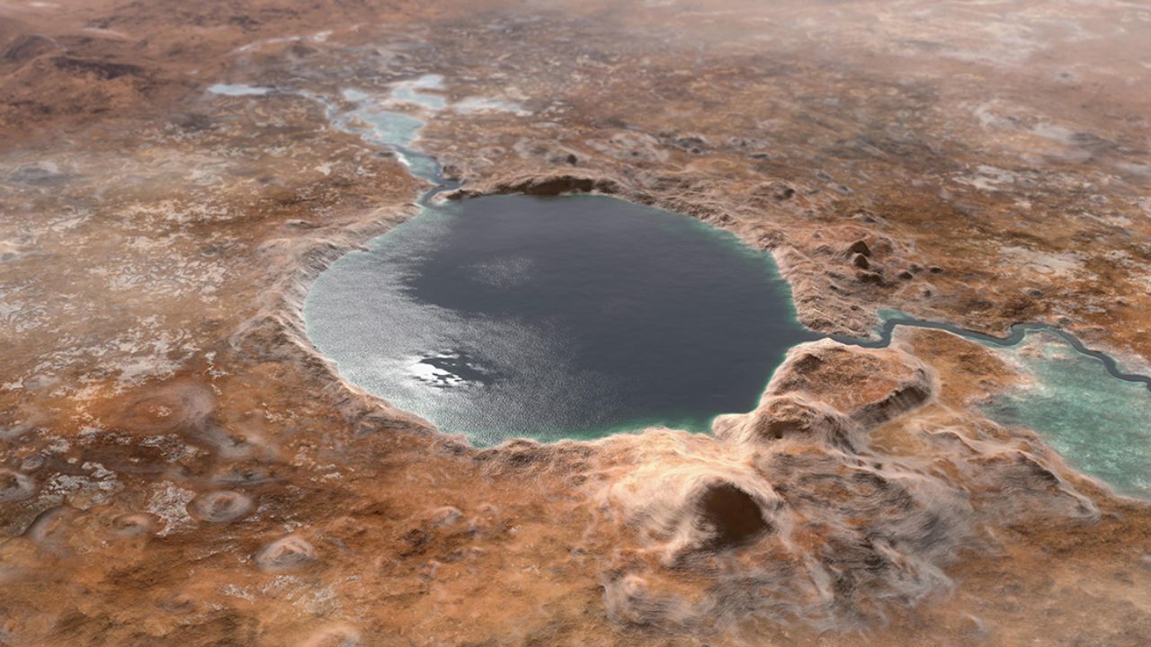Estudo sugere que lagos de Marte habitavam vida