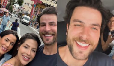 Larissa Tomasia, Laís Caldas e Gustavo Marsengo - Foto: Reprodução / Instagram