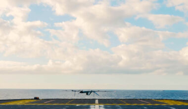 Drones portugueses em alto-mar com marinha francesa