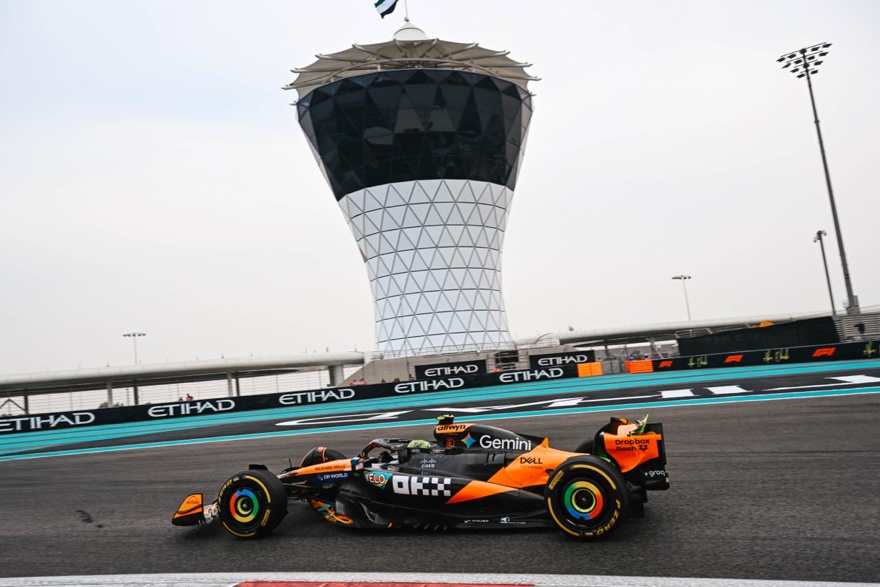 GP Abu Dhabi F1: Lando Norris lidera TL1