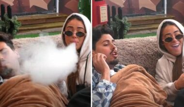 Liliana “manda” fumo para Leandro e recebe “aviso”: “Falta de respeito…”