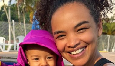 Lucy Ramos com a filha