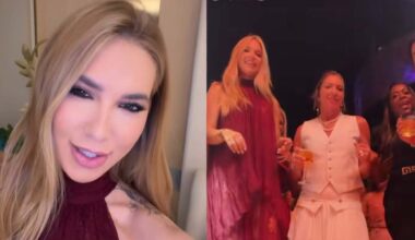 Mãe de Vini Jr. prestigia festa de Margareth Serrão - Foto: @virginia