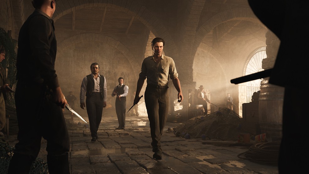 Cena de 'Mafia: The Old Country' — Foto: Divulgação