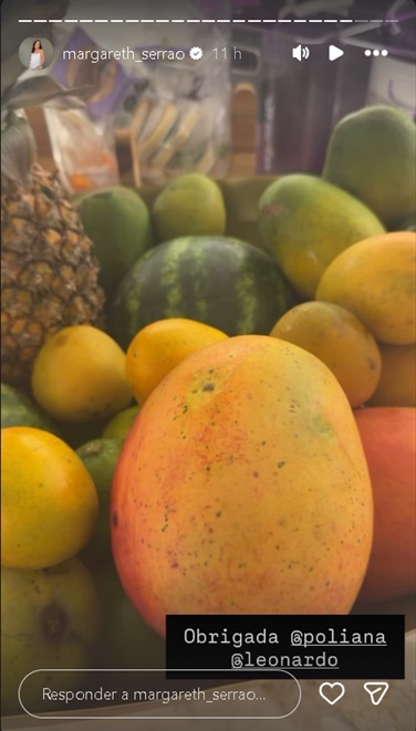 Storie de Margareth Serrão, mãe de Virginia Fonseca – Foto: Instagram/@margareth_serrao