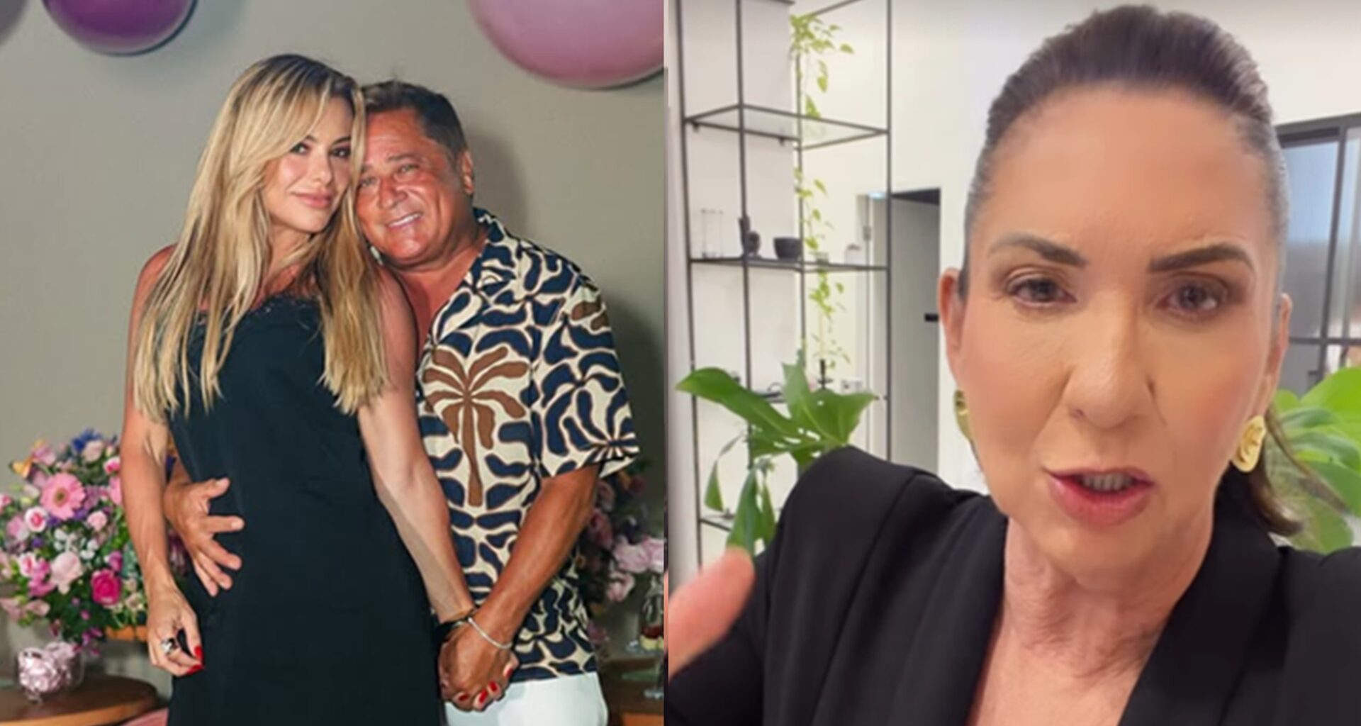 Poliana Rocha, Leonardo e Margareth Serrão- Foto: Instagram/ @poliana e @margareth_serrao