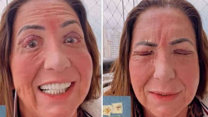 A influenciadora Margareth Serrão, mãe de Virginia Fonseca