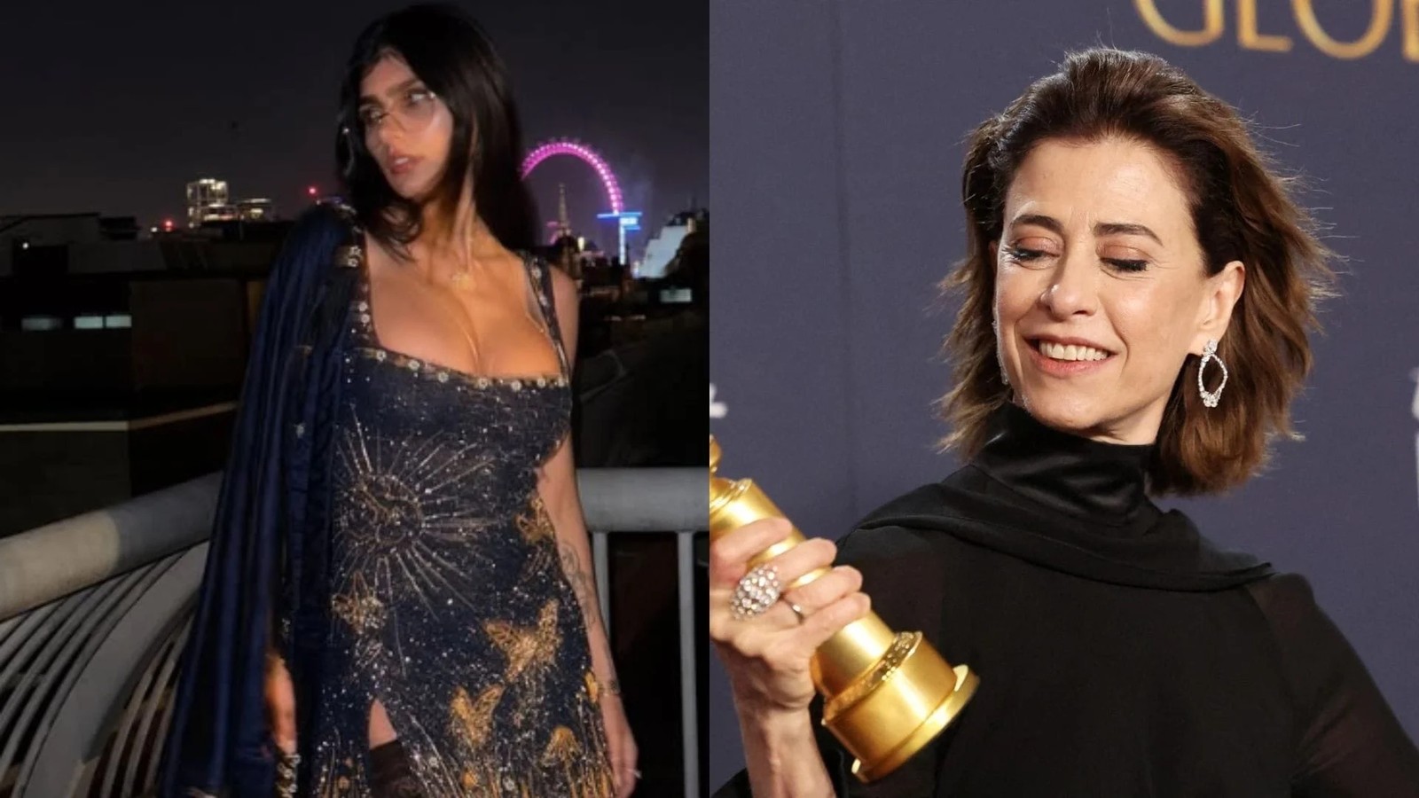 Influenciadora e ex-atriz pornô, Mia Khalifa fez um post sobre o filme nas redes: "Fiquei sem palavras para descrever um filme tão visceral e importante. Os primeiros 30 minutos foram perfeitamente escritos e atuados. Fernanda Torres se você não ganhar aquele Oscar, você terá sido roubada". "Descanse em paz Rubens Paiva — Foto: Reprodução; Getty Images