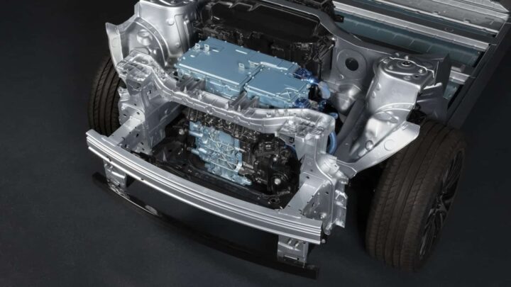 Motor de carro elétrico