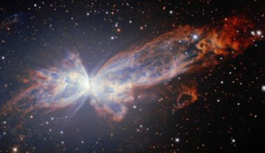 'Borboleta gigante' se forma no universo e impressiona cientistas - Gazeta de São Paulo