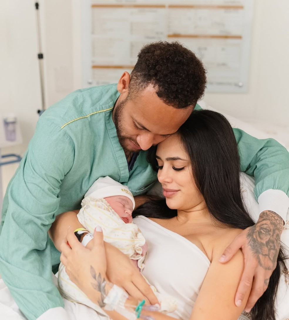 Mel, filha de Bruna Biancardi e Neymar — Foto: Reprodução/Instagram