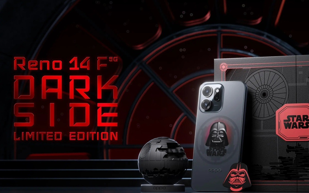 OPPO revela edição Star Wars do celular Reno14 F na CCXP25