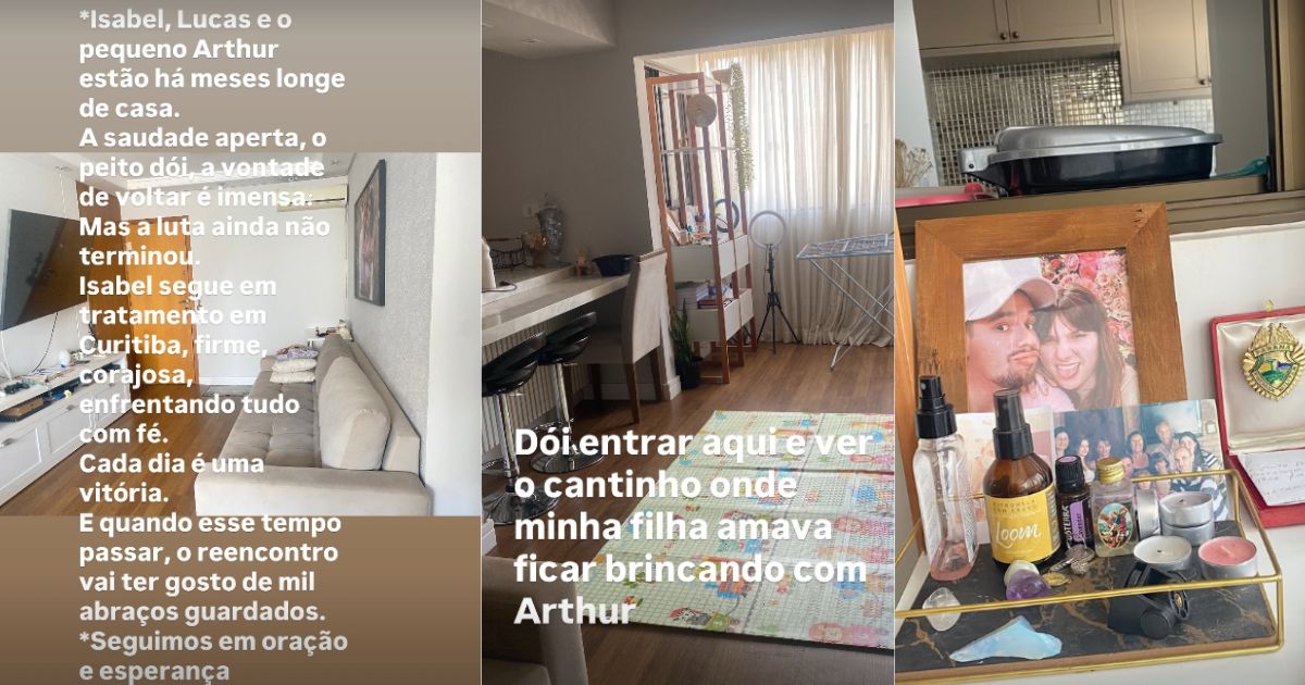 Pai de Isabel Veloso via Instagram