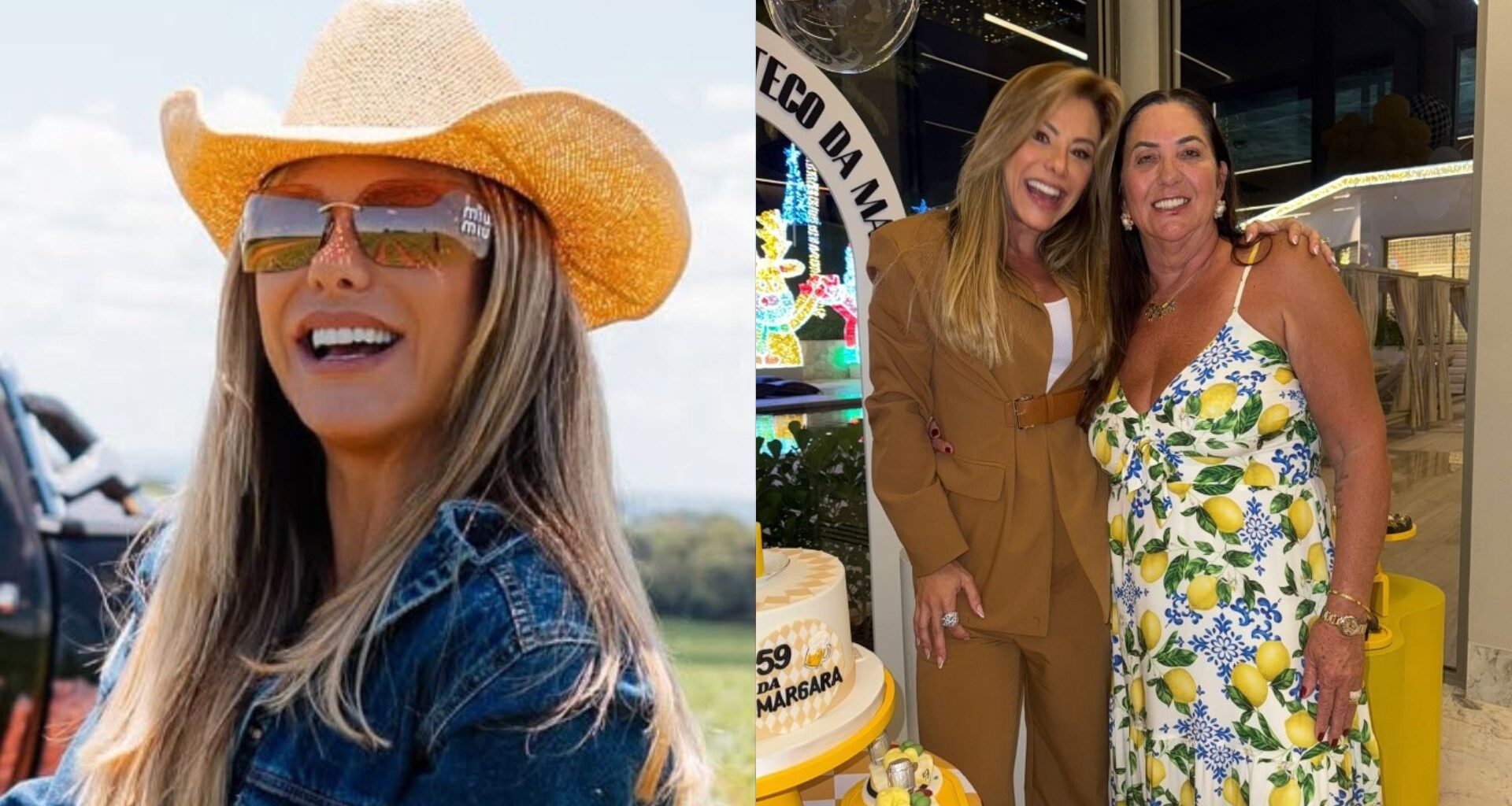 Poliana Rocha e Margareth Serrão - Foto: Reprodução / Instagram