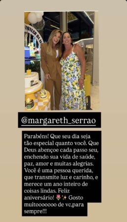 Poliana Rocha surpreende e manda recado para mãe de Virginia