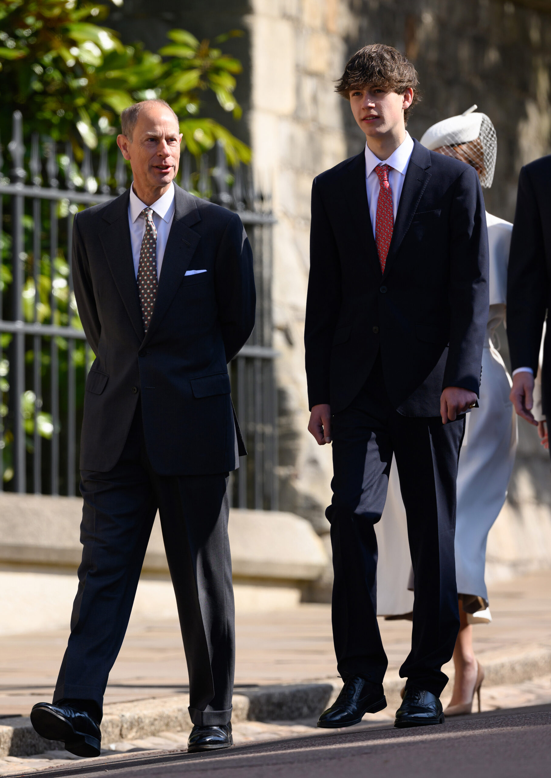Príncipe Andrew e o filho, James Mountbatten-Windsor - Foto: Getty Images