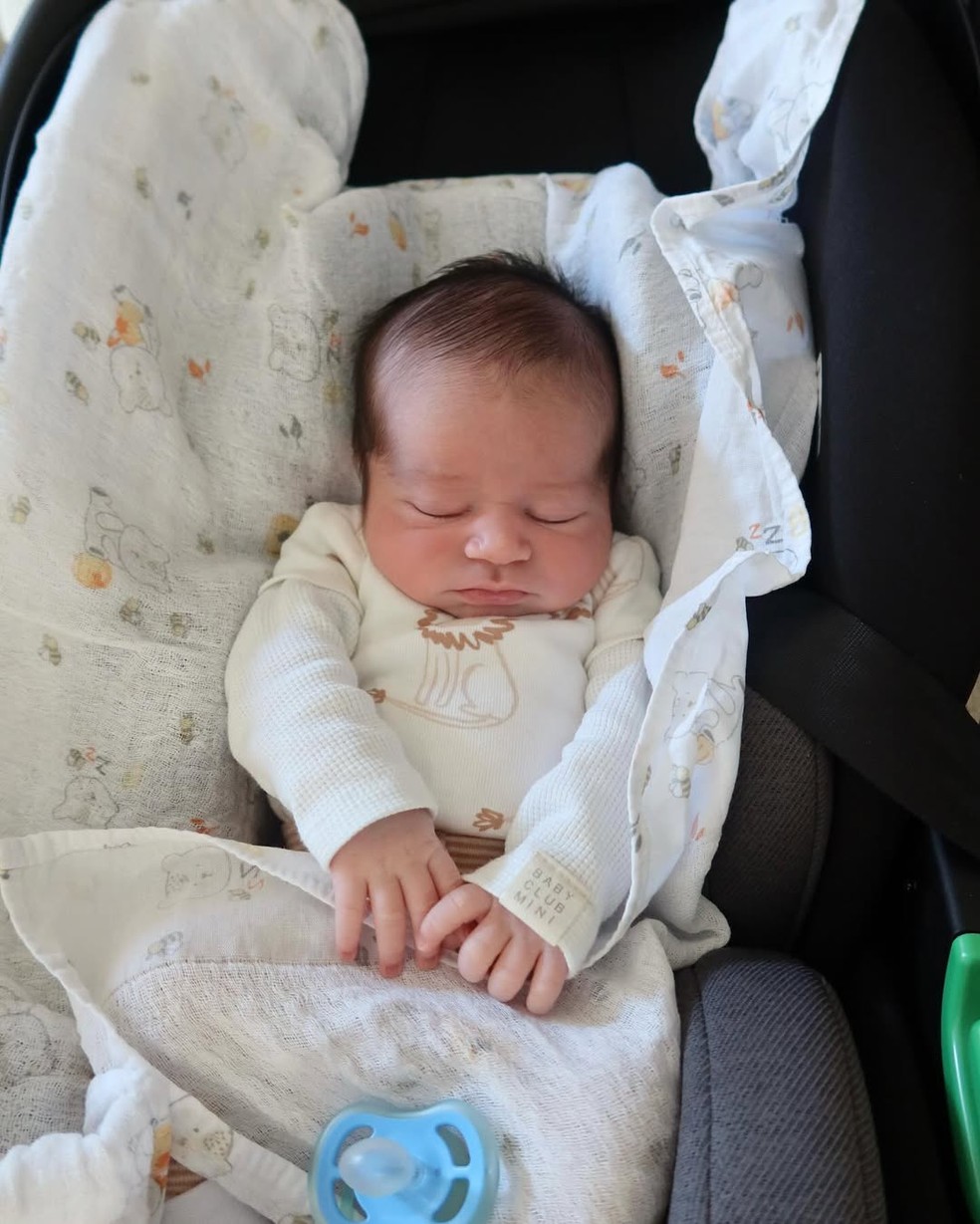 Rás, filho de Lorena Maria e MC Daniel — Foto: Reprodução/Instagram