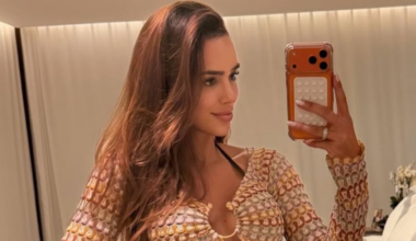 Bruna Biancardi aposta em saída de praia elegante e exibe silhueta definida - Globo