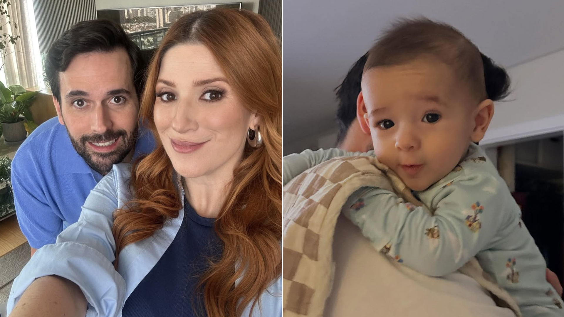 Richard Neuman, Dani Calabresa e Bernardo - Foto: Reprodução / Instagram