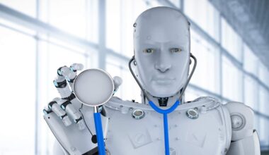 Robôs nos cuidados médicos