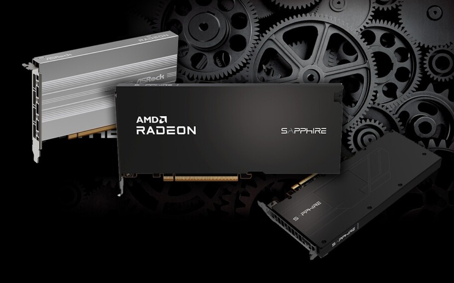 Sapphire, PowerColor e ASRock lançam GPUs Radeon AI PRO R9700S e R9600D sem ventoinha